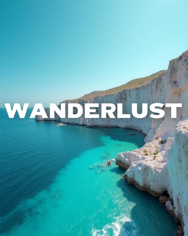 Travel vlog template preview