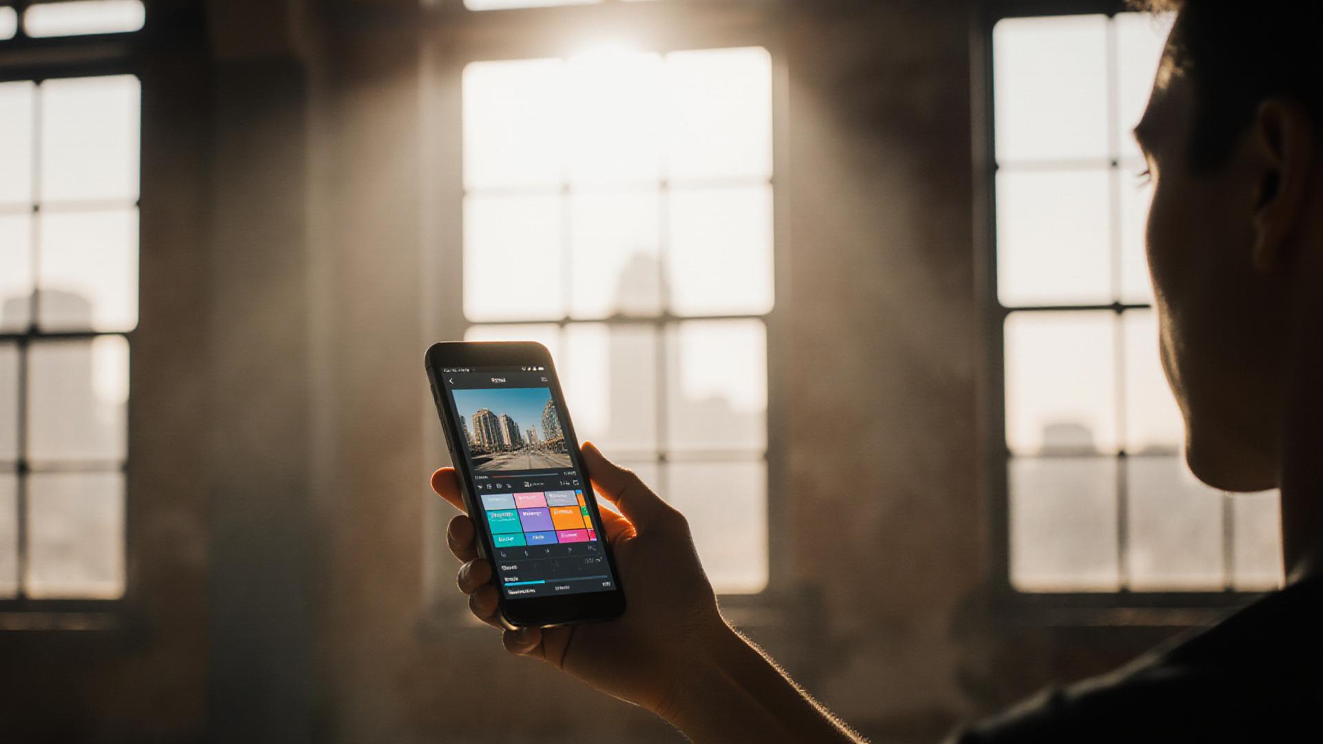 Creative digital artist using Nebulix Media AI tools in a New York studio